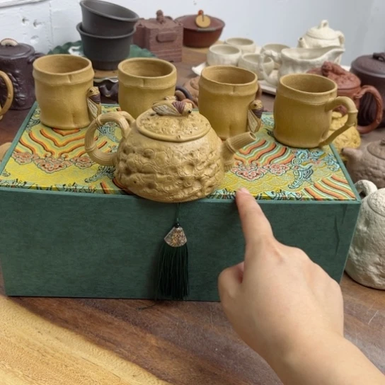 茶壶紫砂紫砂茶具礼盒