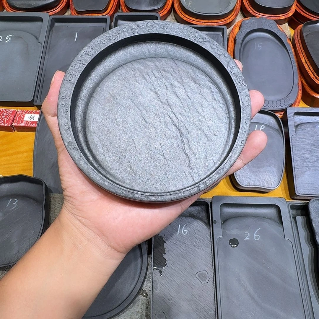 歙砚老坑龙尾砚四大名坑