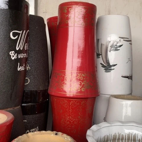 高腰吉祥如意红色特大38/55