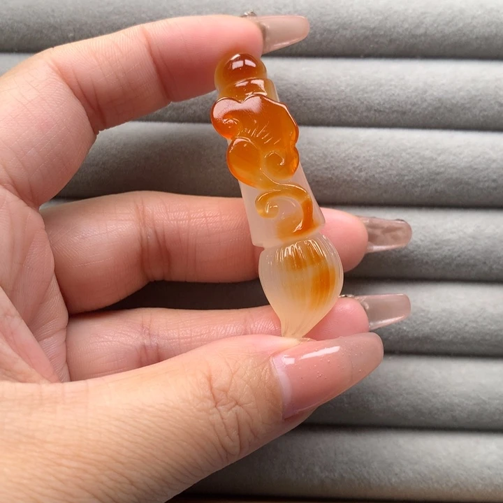 玛瑙/玉髓颈饰未镶嵌小*