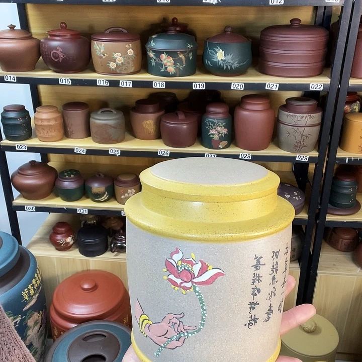 紫砂茶叶罐紫砂茶叶罐