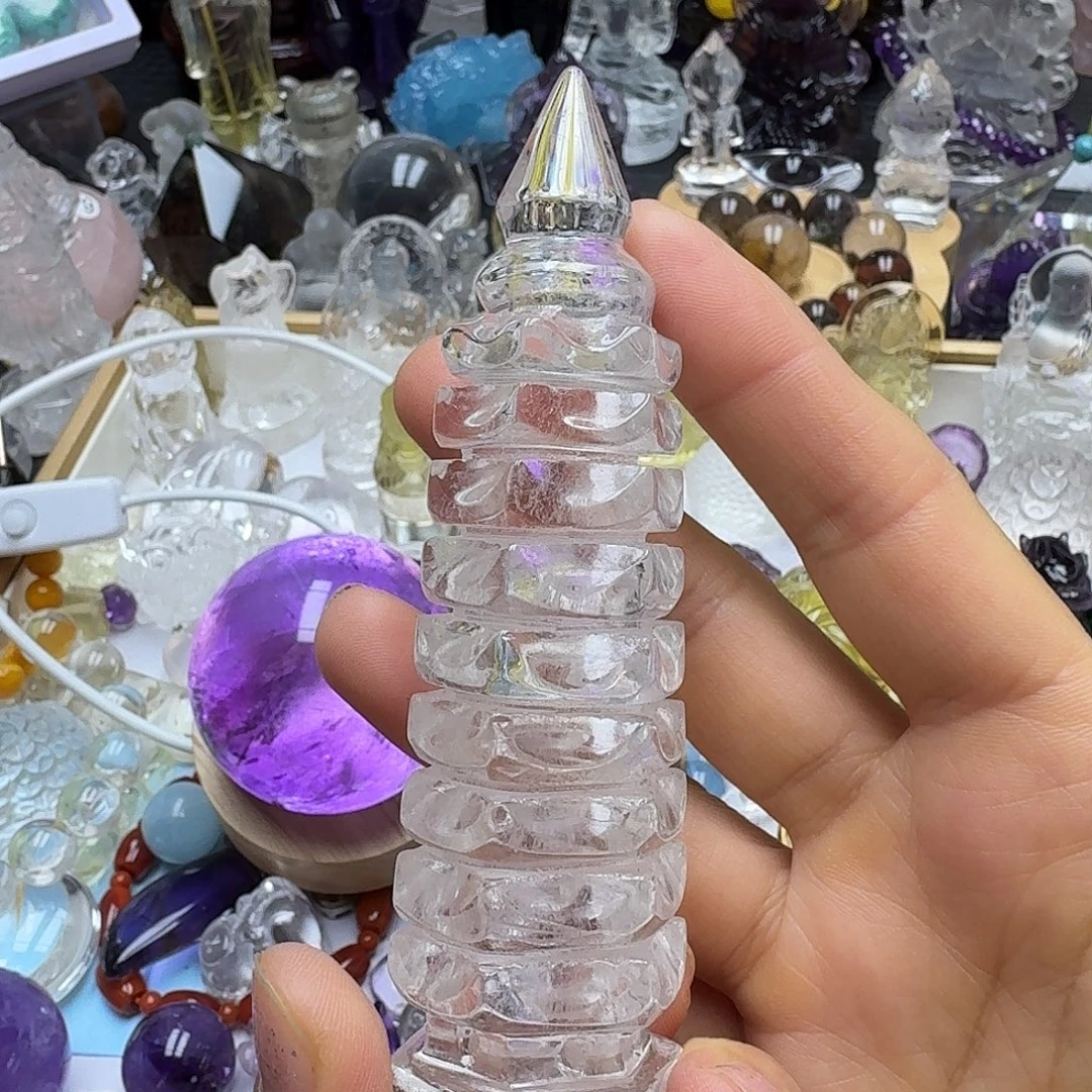 水晶未镶嵌摆件摆件