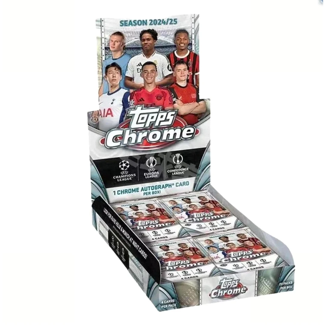【拆盒】24-25 Topps Chrome Hobby球星卡（下单默认代拆）