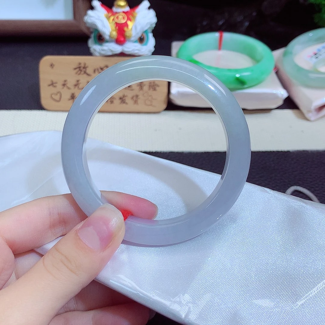 翡翠未镶嵌手镯7015