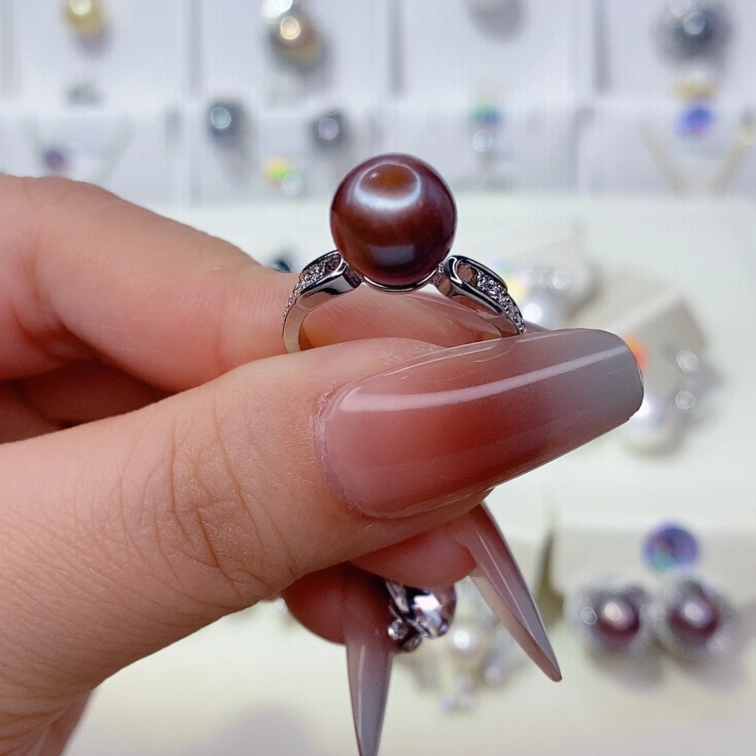 戒指未镶嵌淡水珍珠
