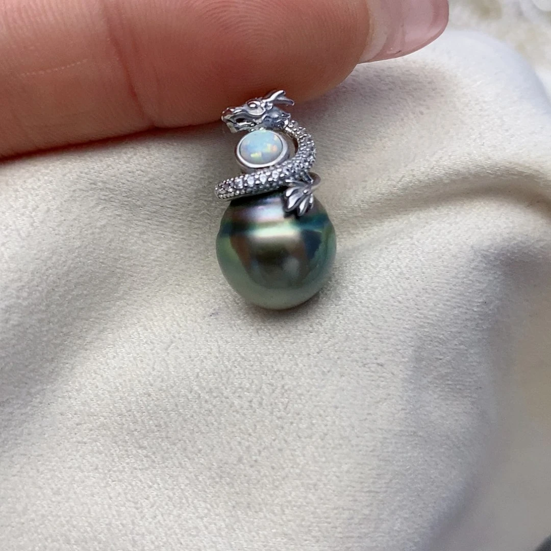 【闪购商品】海水珍珠颈饰银S925镶嵌12