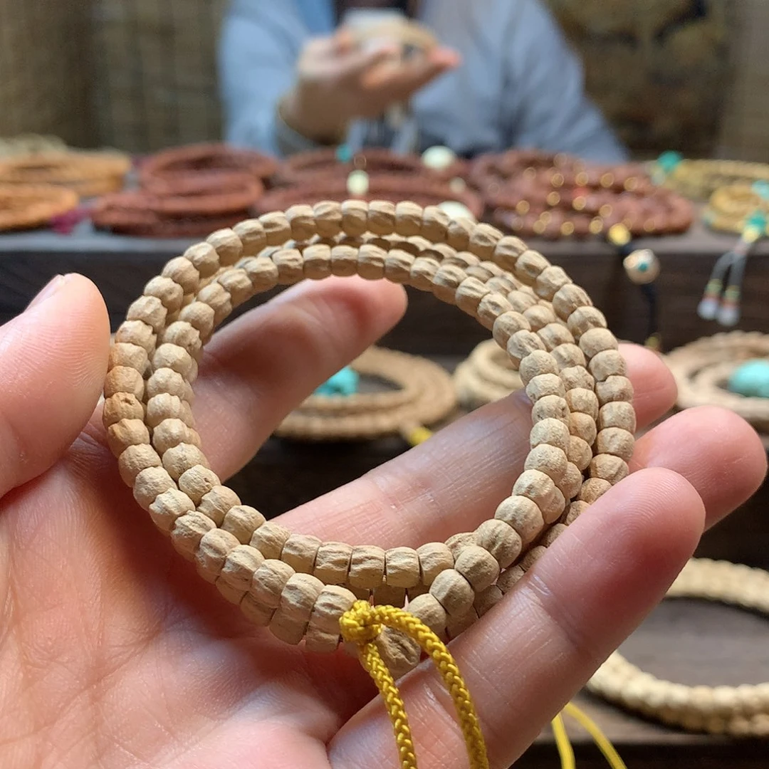 柏香籽/百香籽吊坠苗*莲花厚切药片