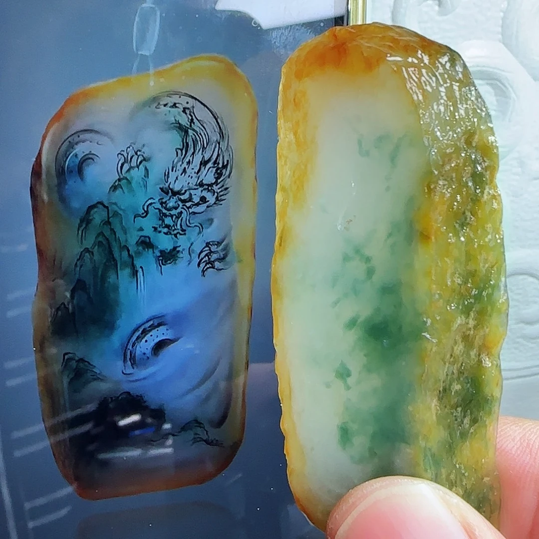 未镶嵌定制翡翠缅甸天然A货翡翠含老师工艺