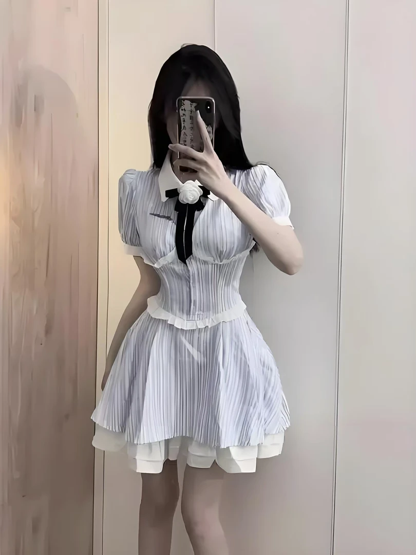 （孤品非图片款）2025年夏季新款辣妹时尚女装百搭短款