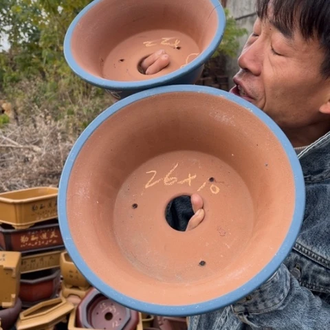 花盆紫砂特价包邮送盒