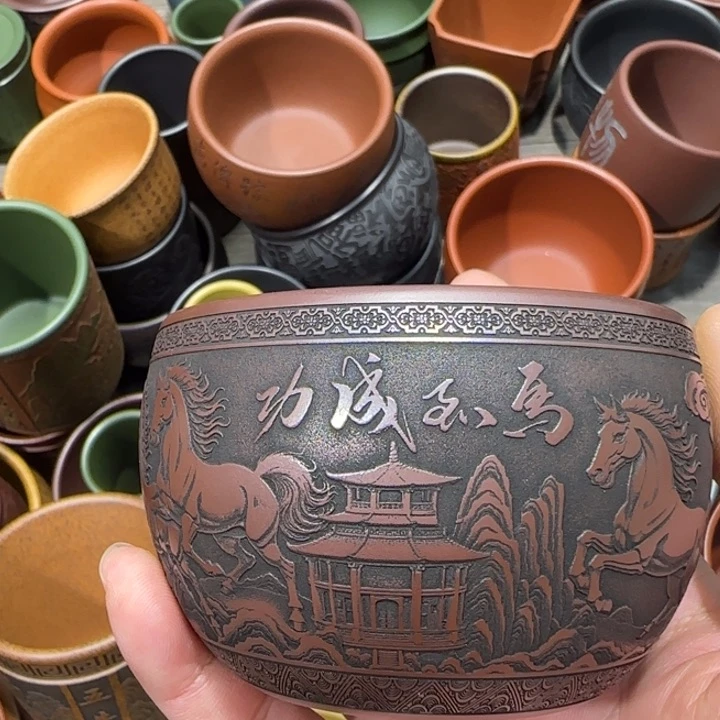 茶杯紫砂全手工制作工艺