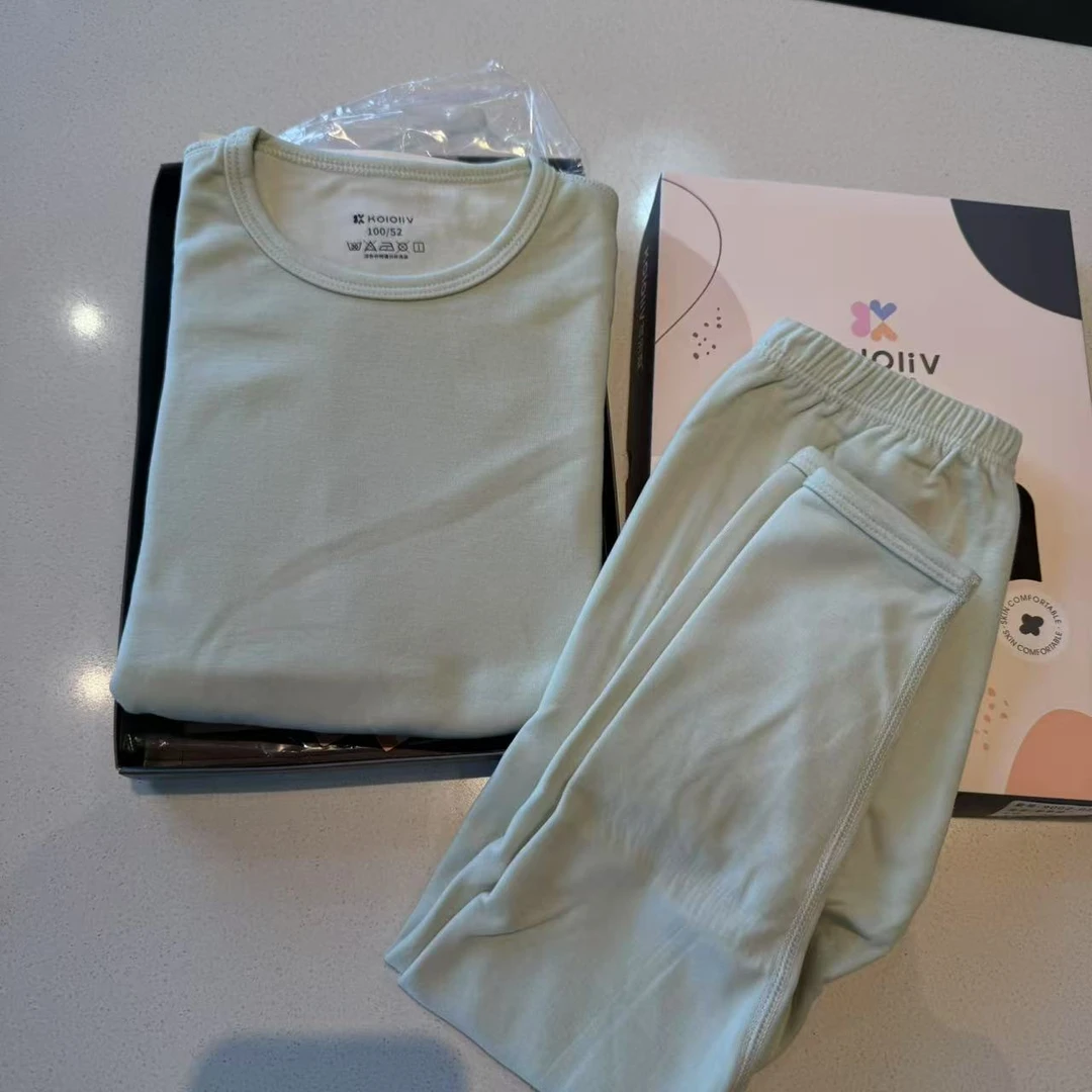 泡妈童装  2024秋季儿童男童女童冬季家居服9002-03