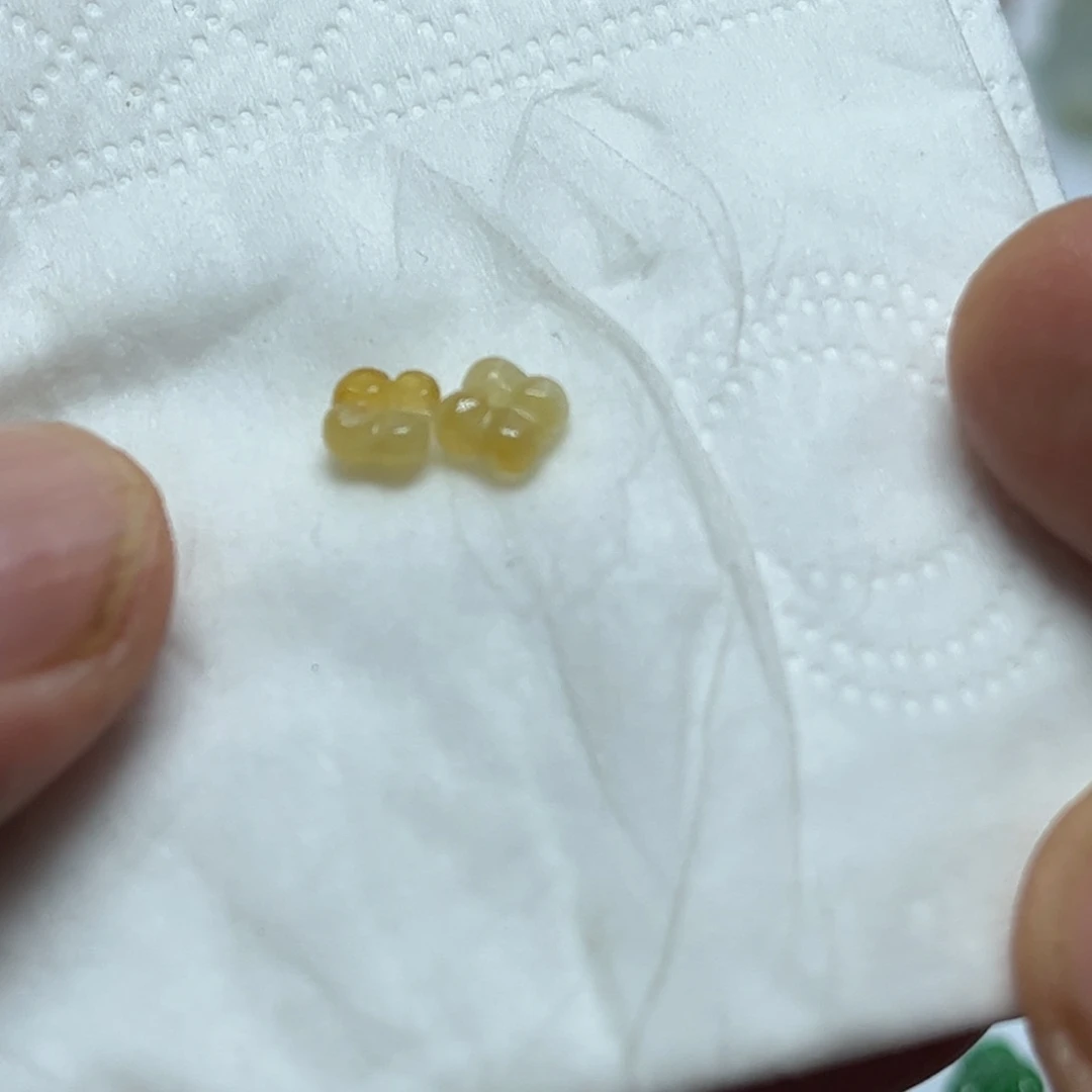 颈饰未镶嵌翡翠桂花