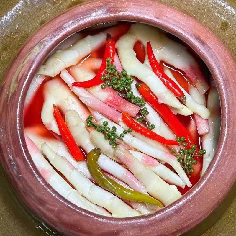 2025新泡仔姜即食姜芽酸辣爽脆嫩姜四川泡菜传统老坛泡菜250g/袋