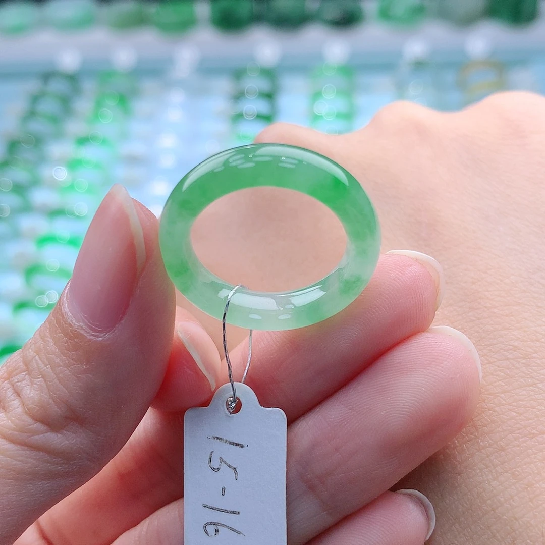 未镶嵌戒指翡翠A货缅甸翡翠