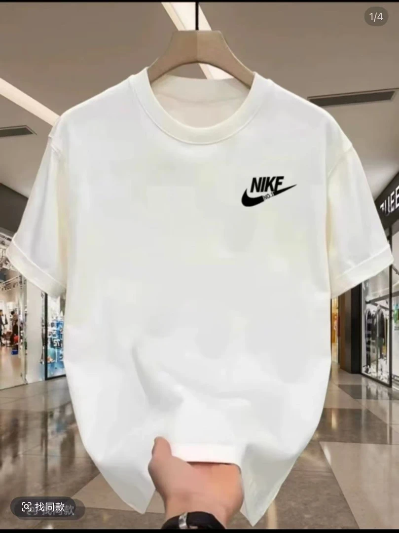 夏款纯棉T恤情侣圆领短袖百搭男士运动时尚简约休闲宽松