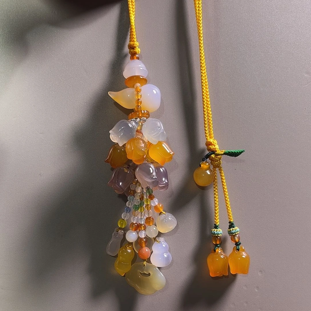 玛瑙/玉髓未镶嵌车挂