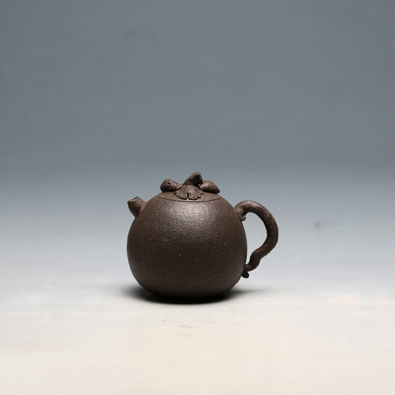 薛峰 全手工100CC山竹 小品花器茶壶明理茶艺宜兴紫砂壶 宜兴