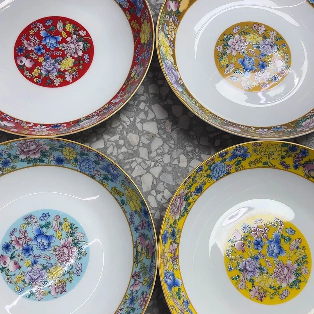 珐琅8寸4个……………………