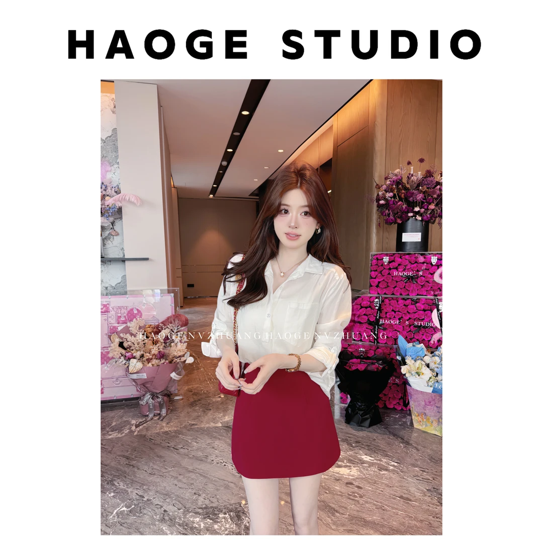 浩哥严选●衬衫预C5CS5058A气质时尚夏季轻熟名媛设计感小众清凉款