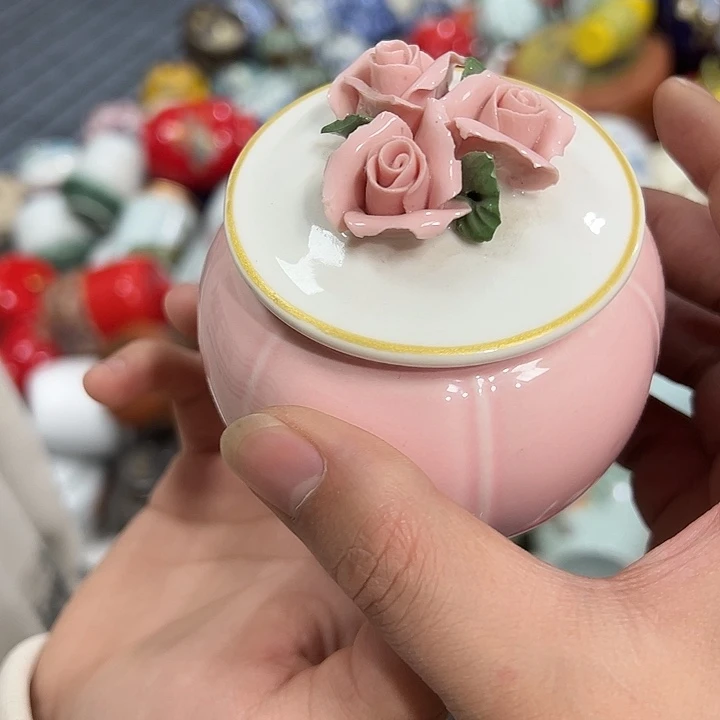 茶叶罐陶瓷家用储物罐瑕疵福利品介意勿拍