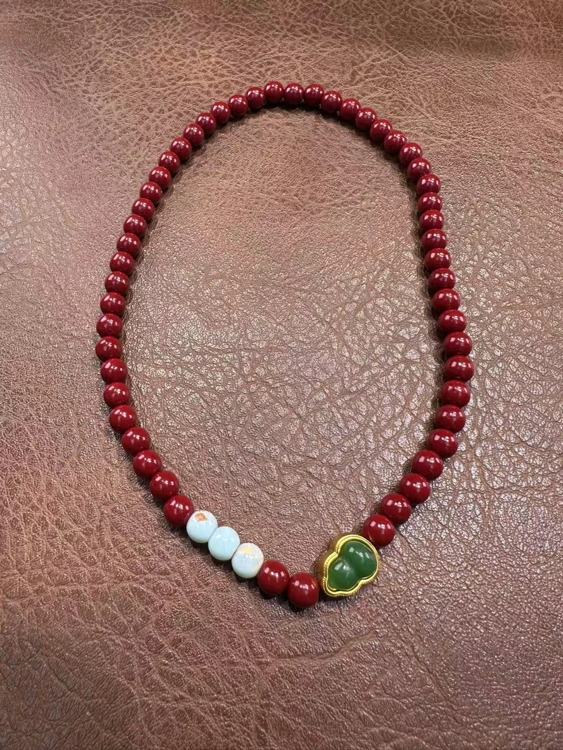 红菩提双圈手串（无礼盒）XD600-flk