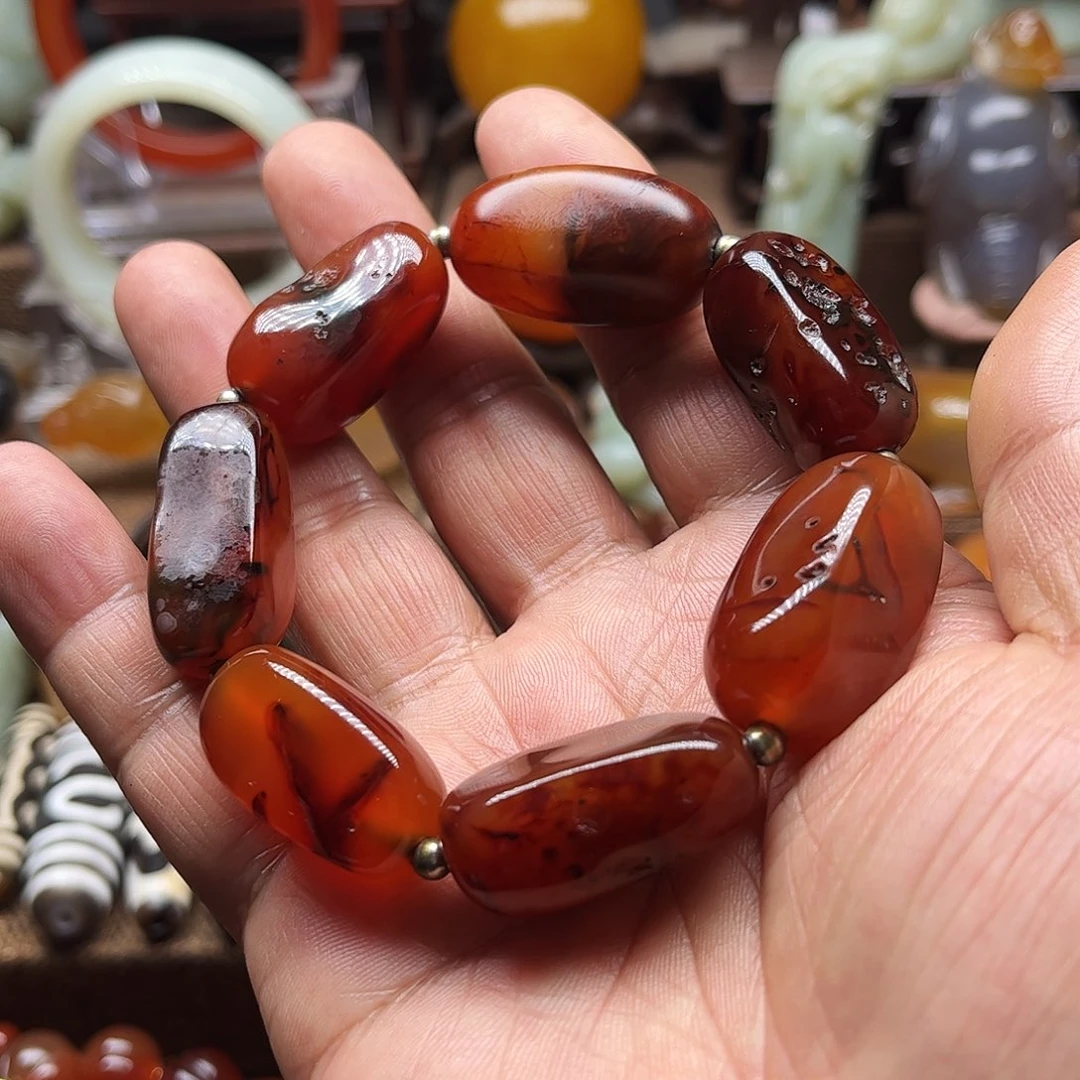 玛瑙/玉髓未镶嵌车挂