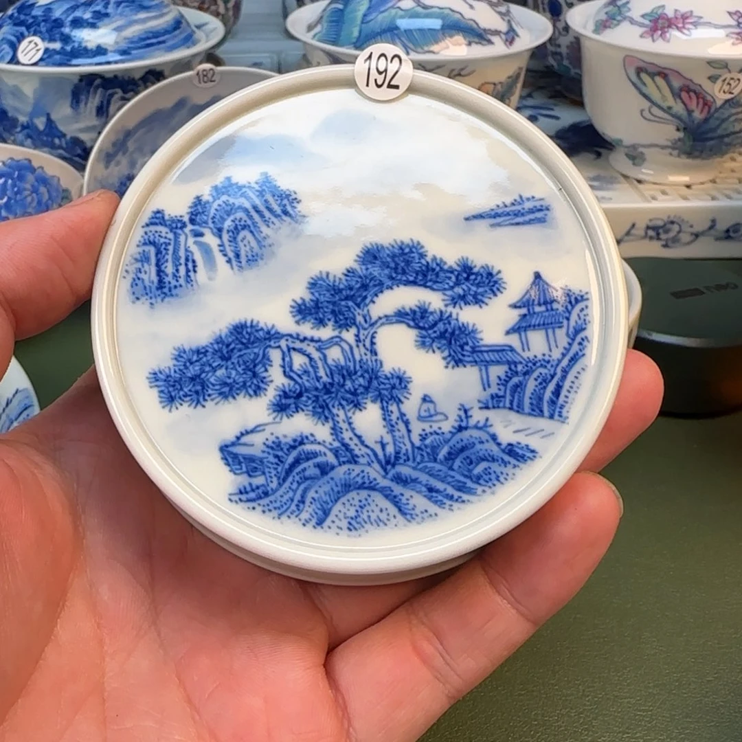 彦祖纯手工手绘茶具192