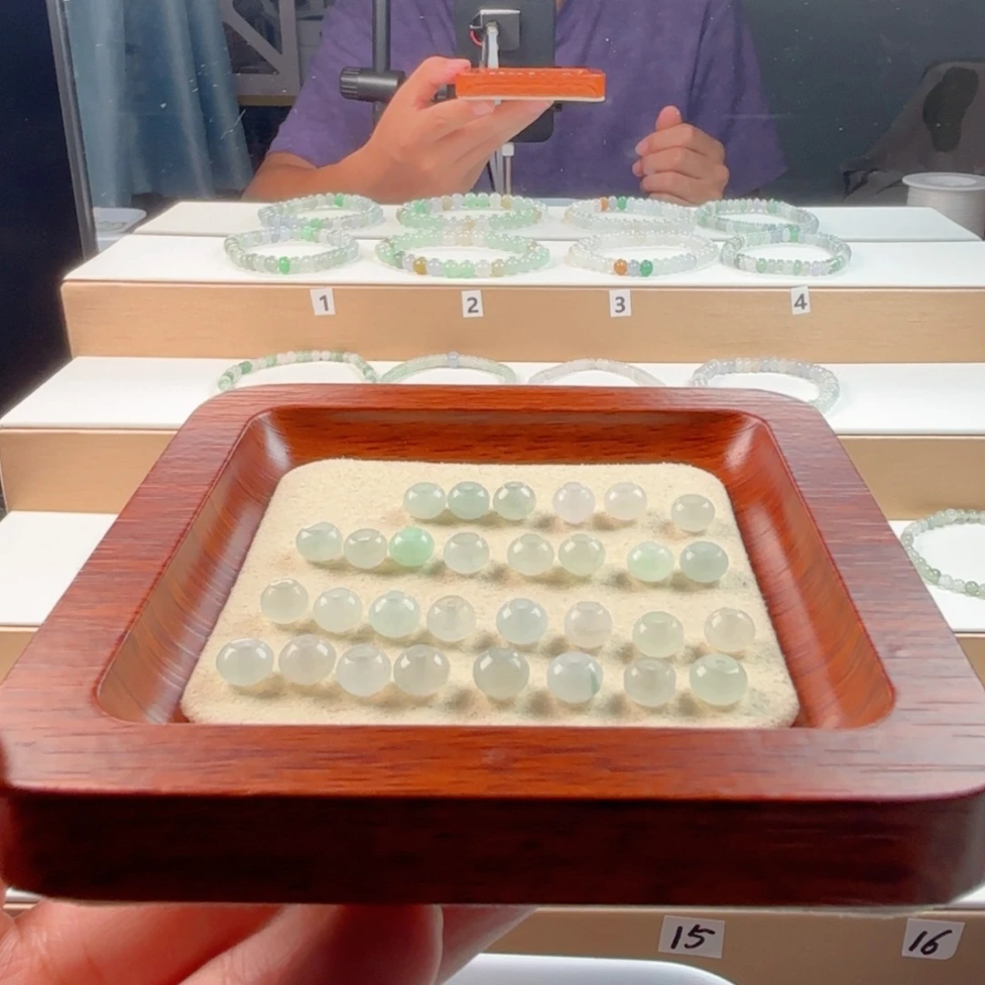 耶****未镶嵌手链翡翠翡翠手串