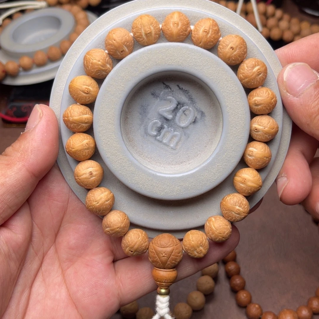 凤眼菩提手串12.5矮桩实心一物一图所见即所得