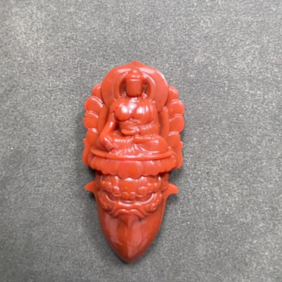南红玛瑙未镶嵌颈饰卡***法