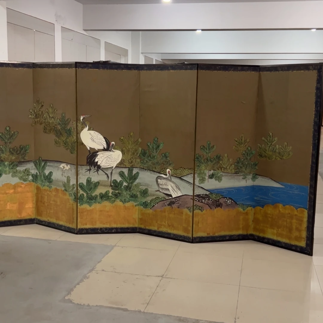 绘画屏风框画屏风框画
