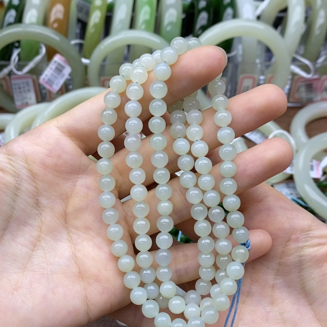 明***姐和田玉未镶嵌挂件卡6