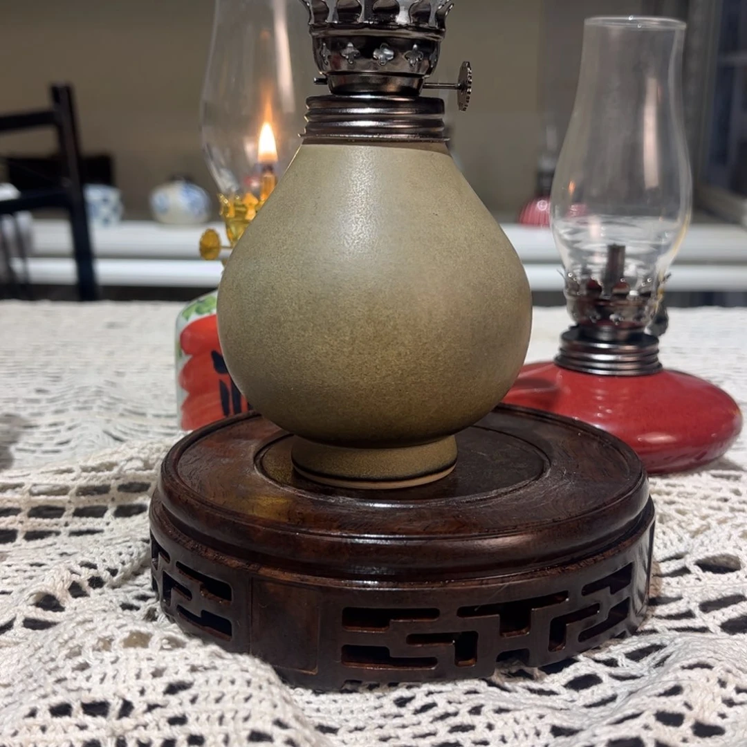 摆件景德镇陶瓷香薰灯