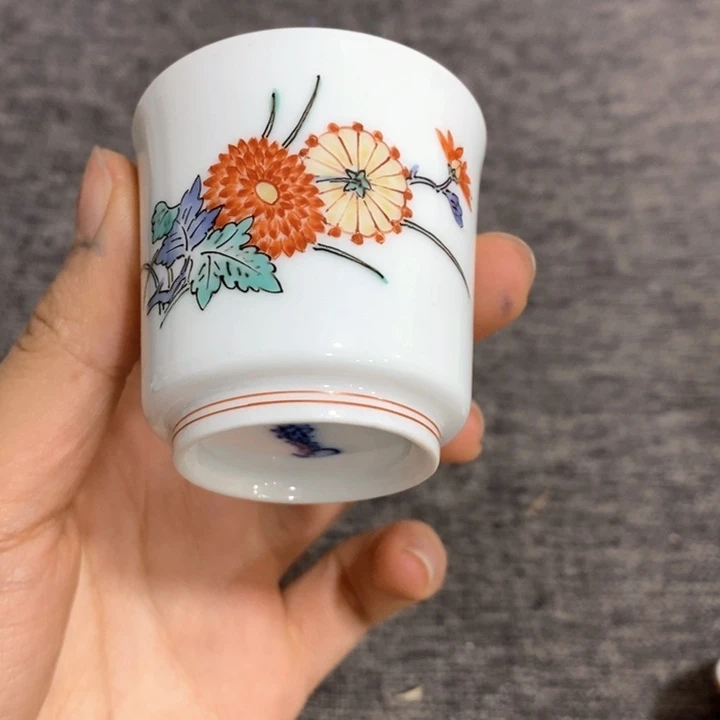 紫砂茶杯非常漂亮好看的碗