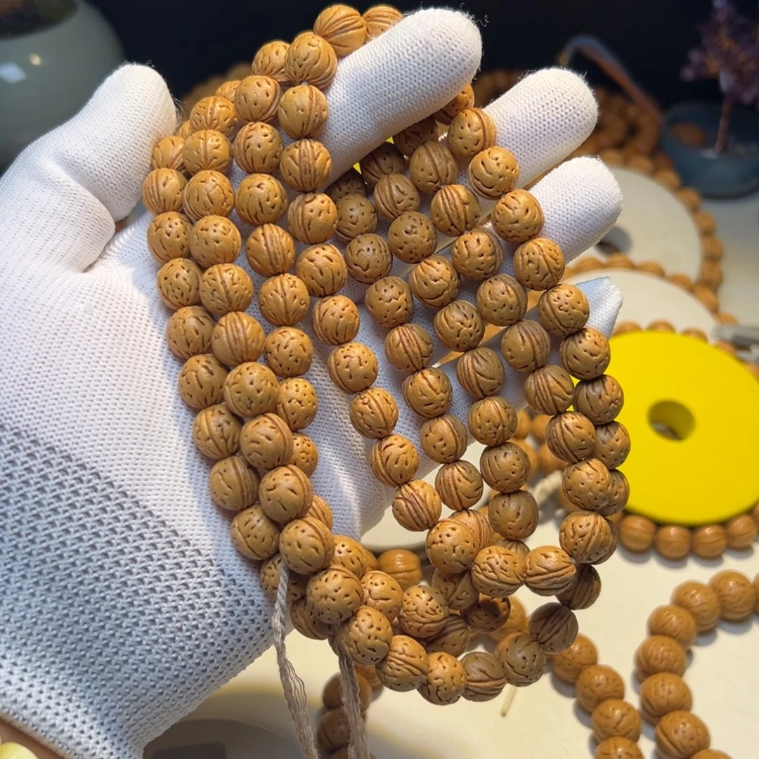 手串桃核奶豆脖挂