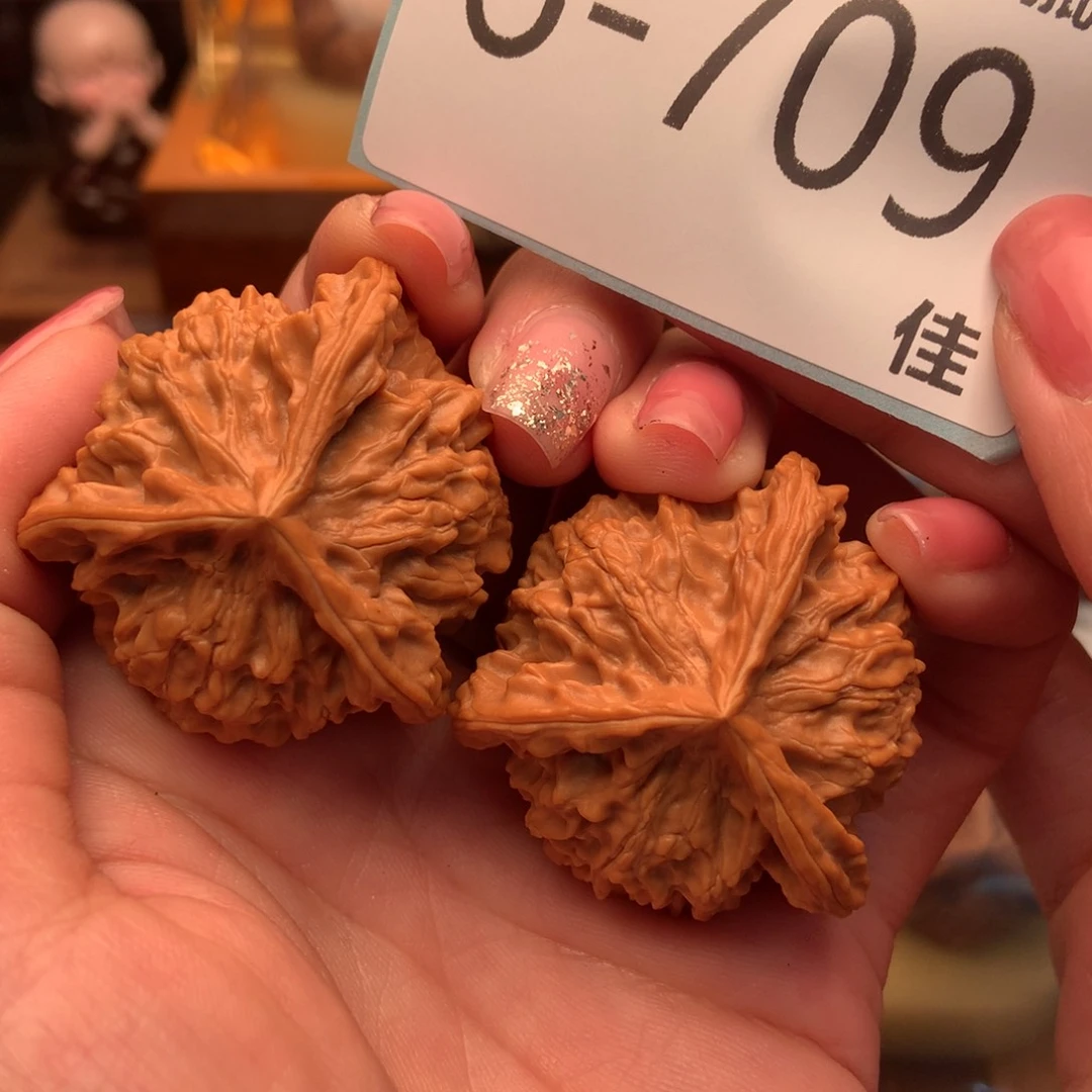 文玩核桃把件40盘山奔