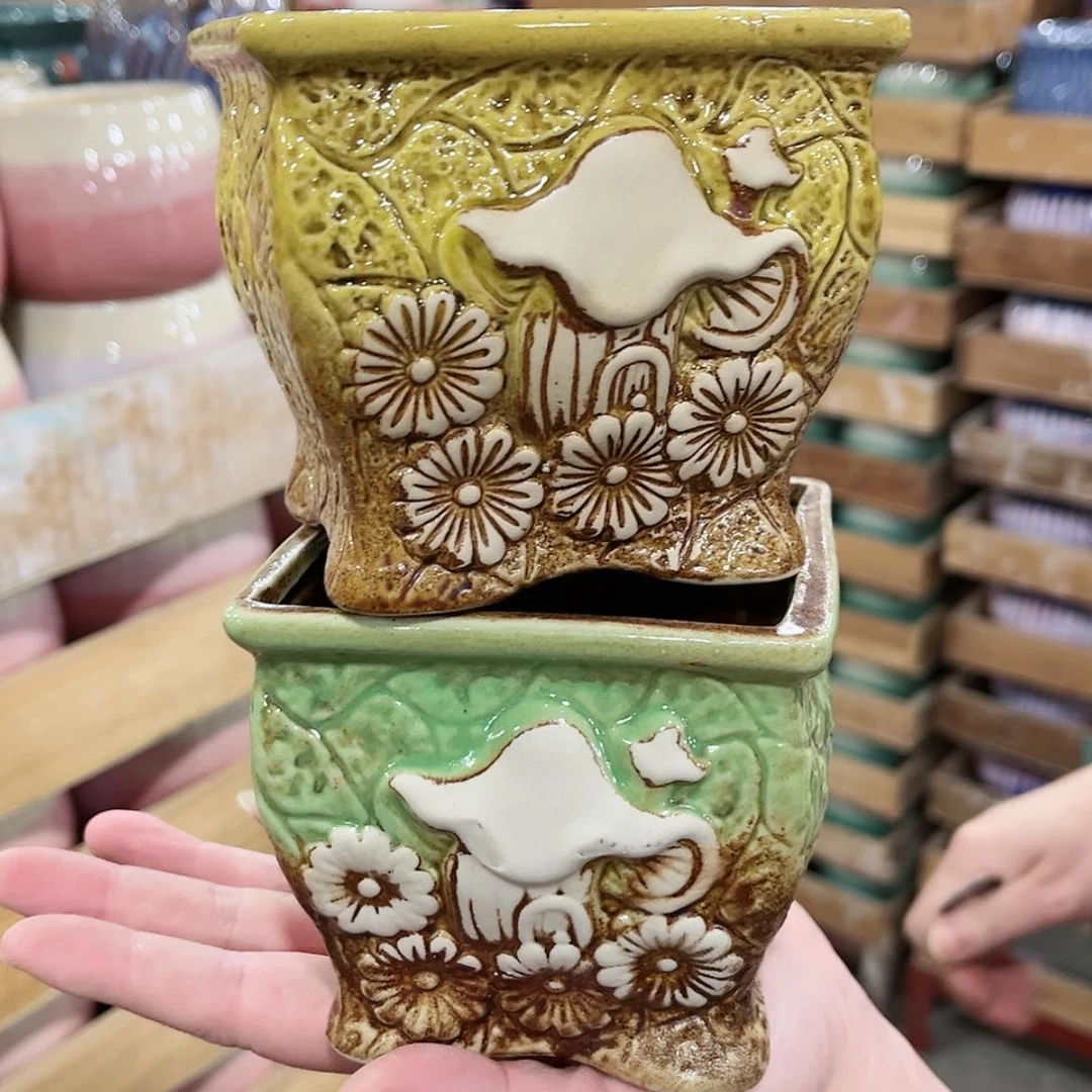 【闪购商品】陶瓷福利品凑满10元发货陶瓷花盆