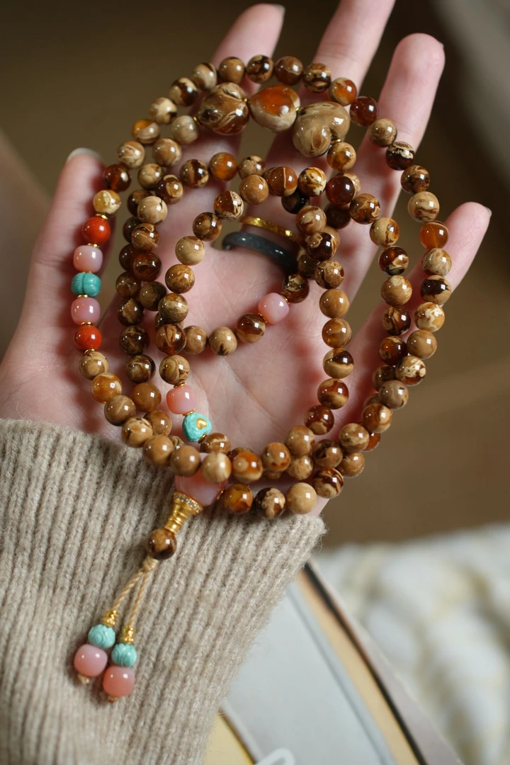 12天然琥珀蜜蜡根珀多圈