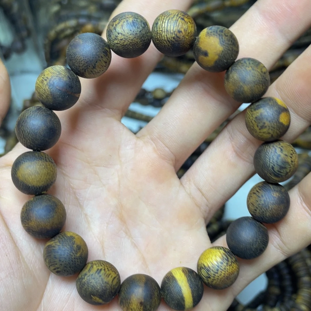 沉香沉香碎屑+沉水浮1.2圆珠单圈16克加