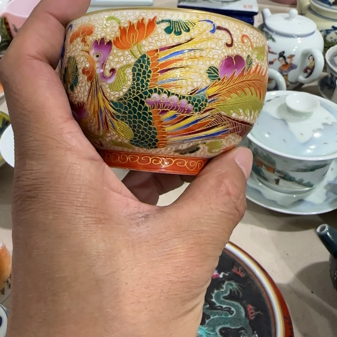 手绘瓷器全部处理