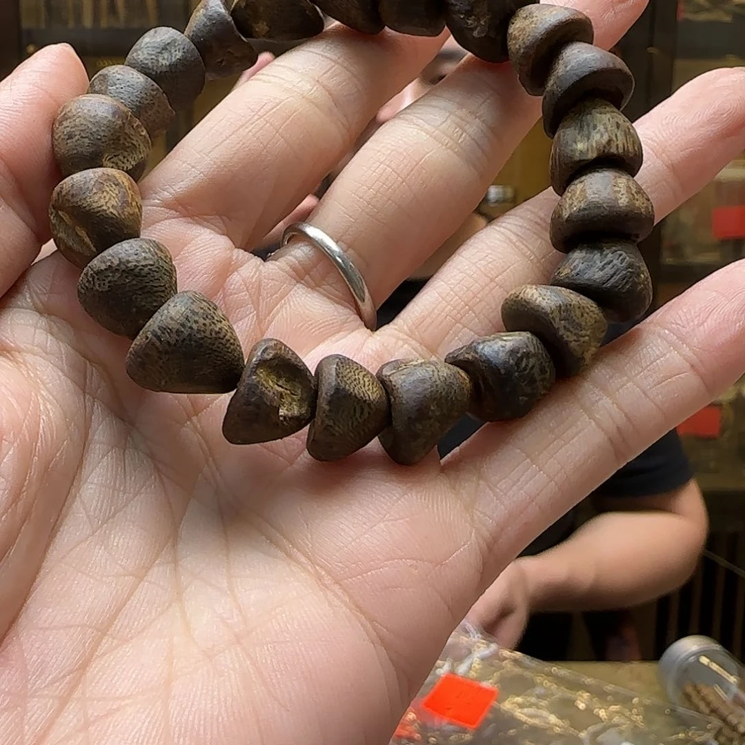 手串沉香5棋楠单圈随形沉水树丁手串16.5g