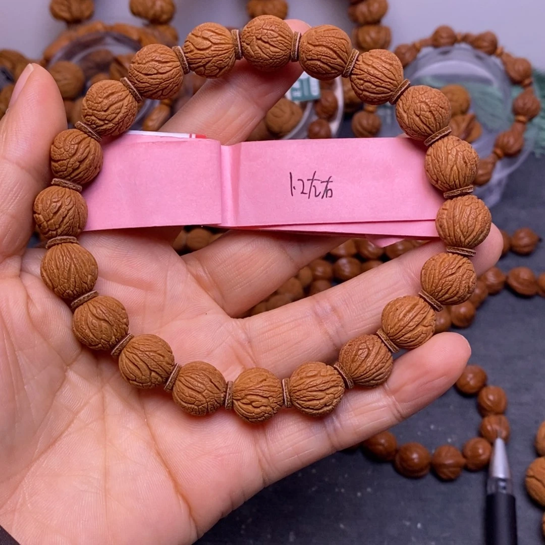 秦岭龙纹桃核20颗