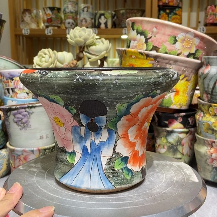 景德镇艺术手绘作品