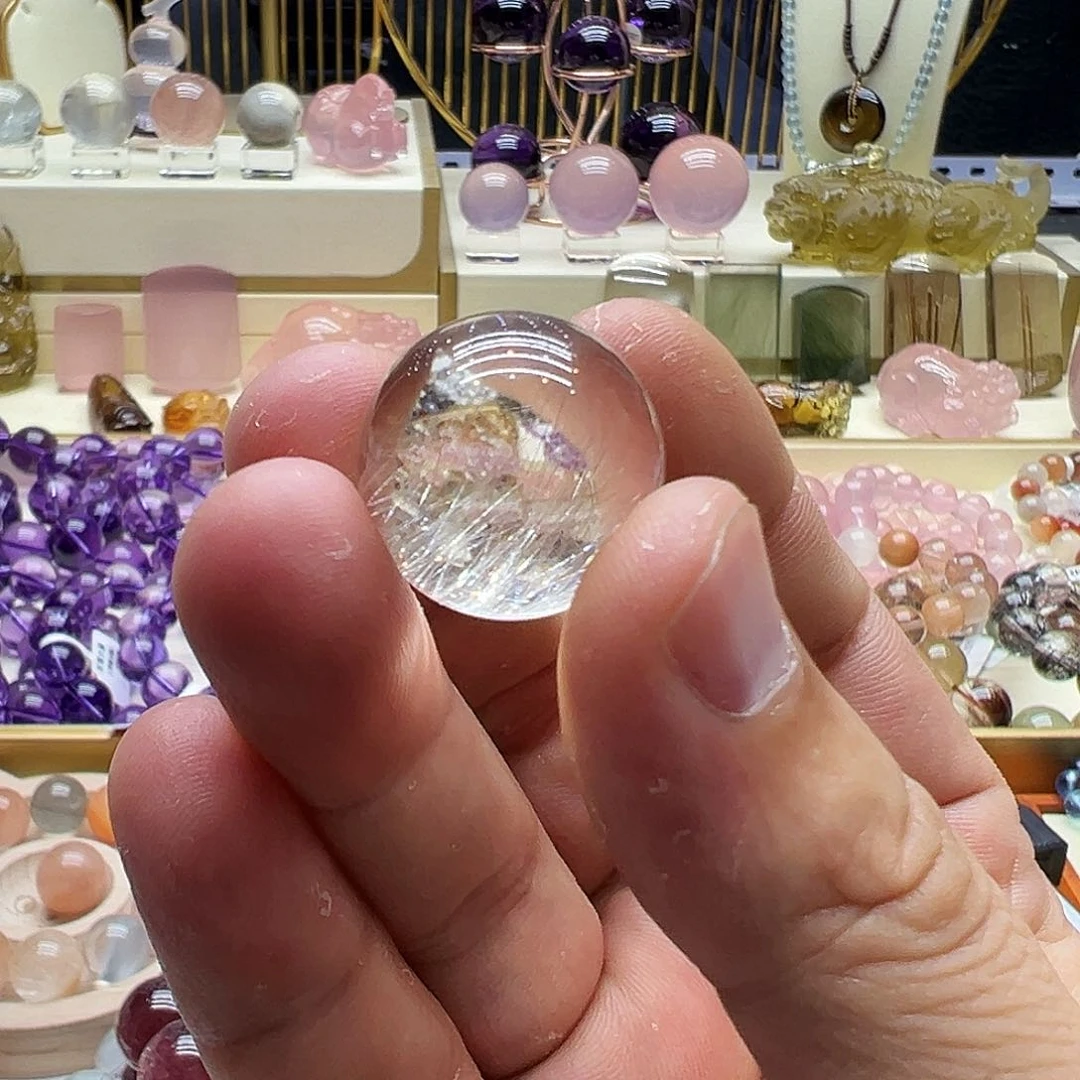 紫晶手链未镶嵌静**?