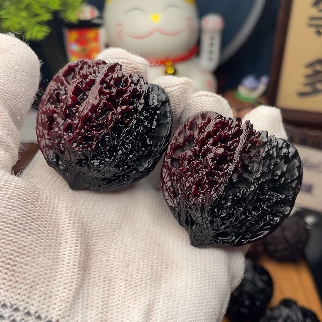 吊坠文玩核桃彩满天星