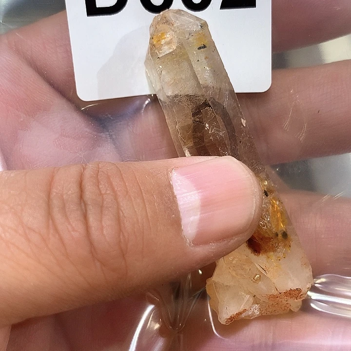 水晶天然水晶D602未镶嵌心****镜