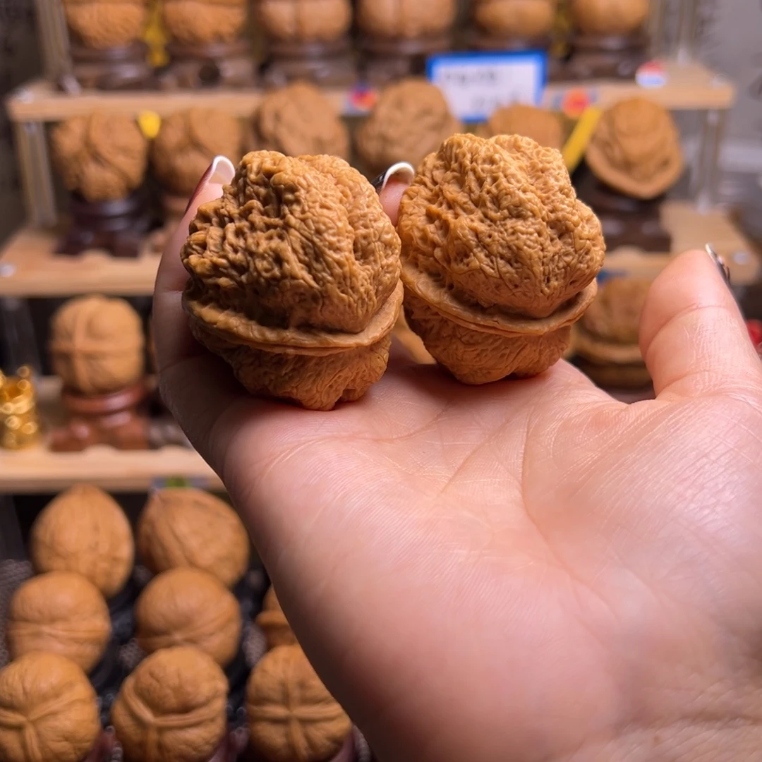 把件桃核蝴蝶蟾H44、44……