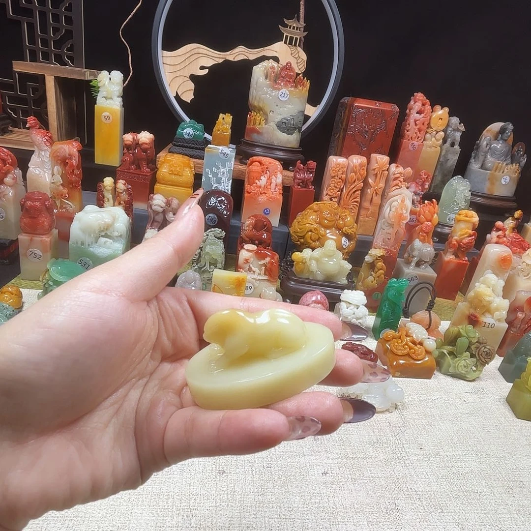 寿山石印石芙蓉石