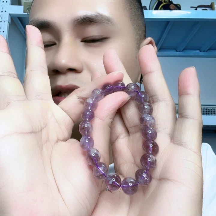 水晶手链未镶嵌紫水晶